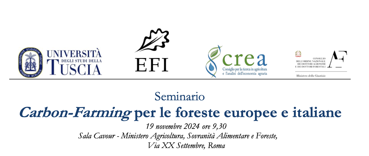 Carbon-Farming per le foreste europee e italiane